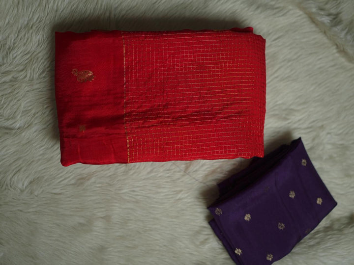 Semi-Silk Saree TSA3938