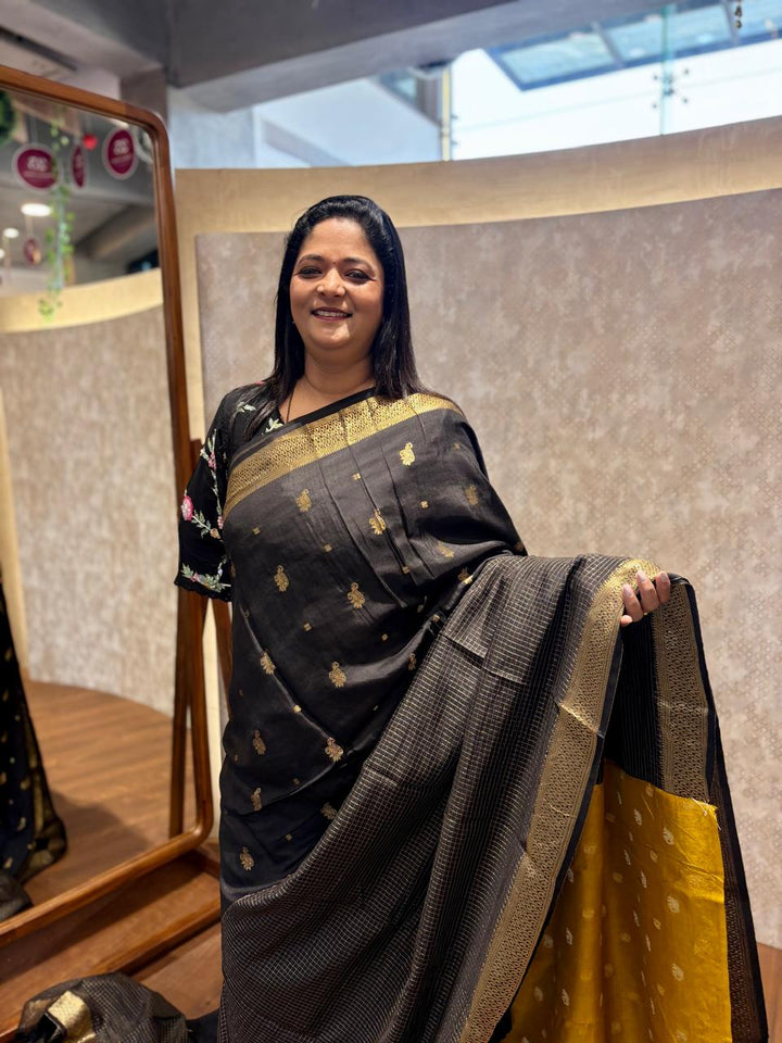 Semi-Silk Saree TSA3938