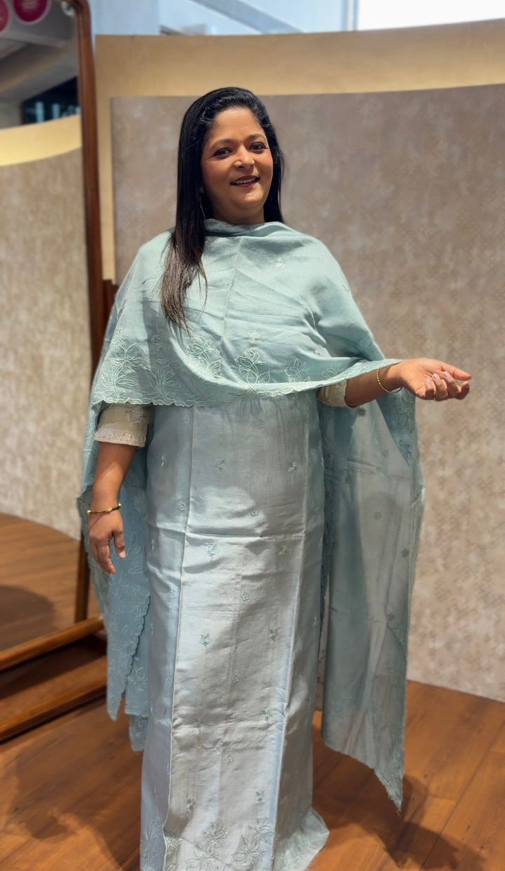 Mul chanderi Salwar TSS3946