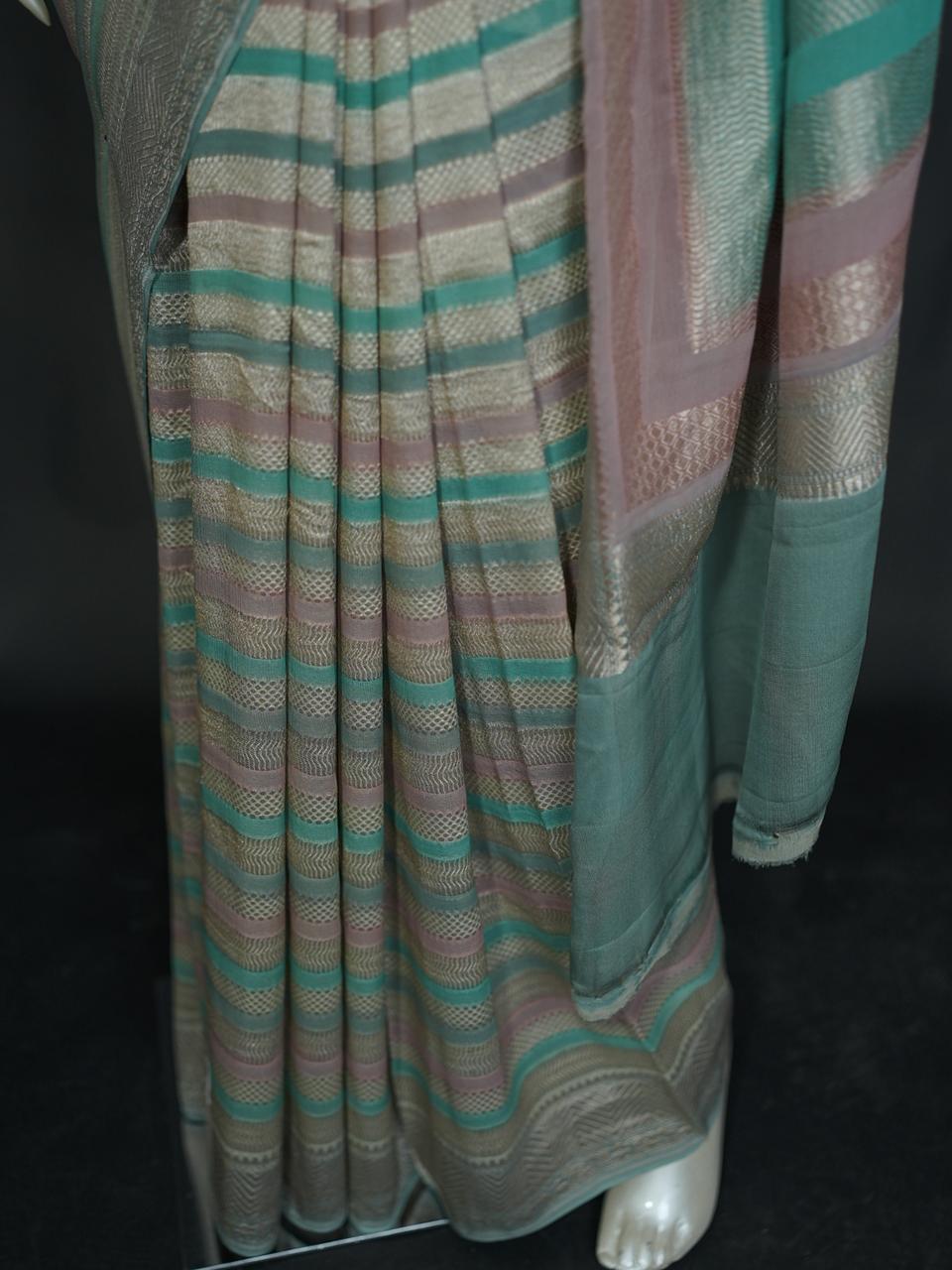 Banarasi Georgette Saree TSA3947