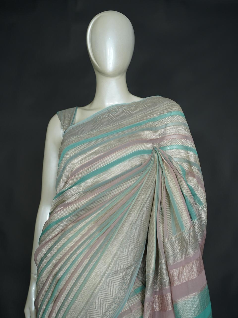 Banarasi Georgette Saree TSA3947