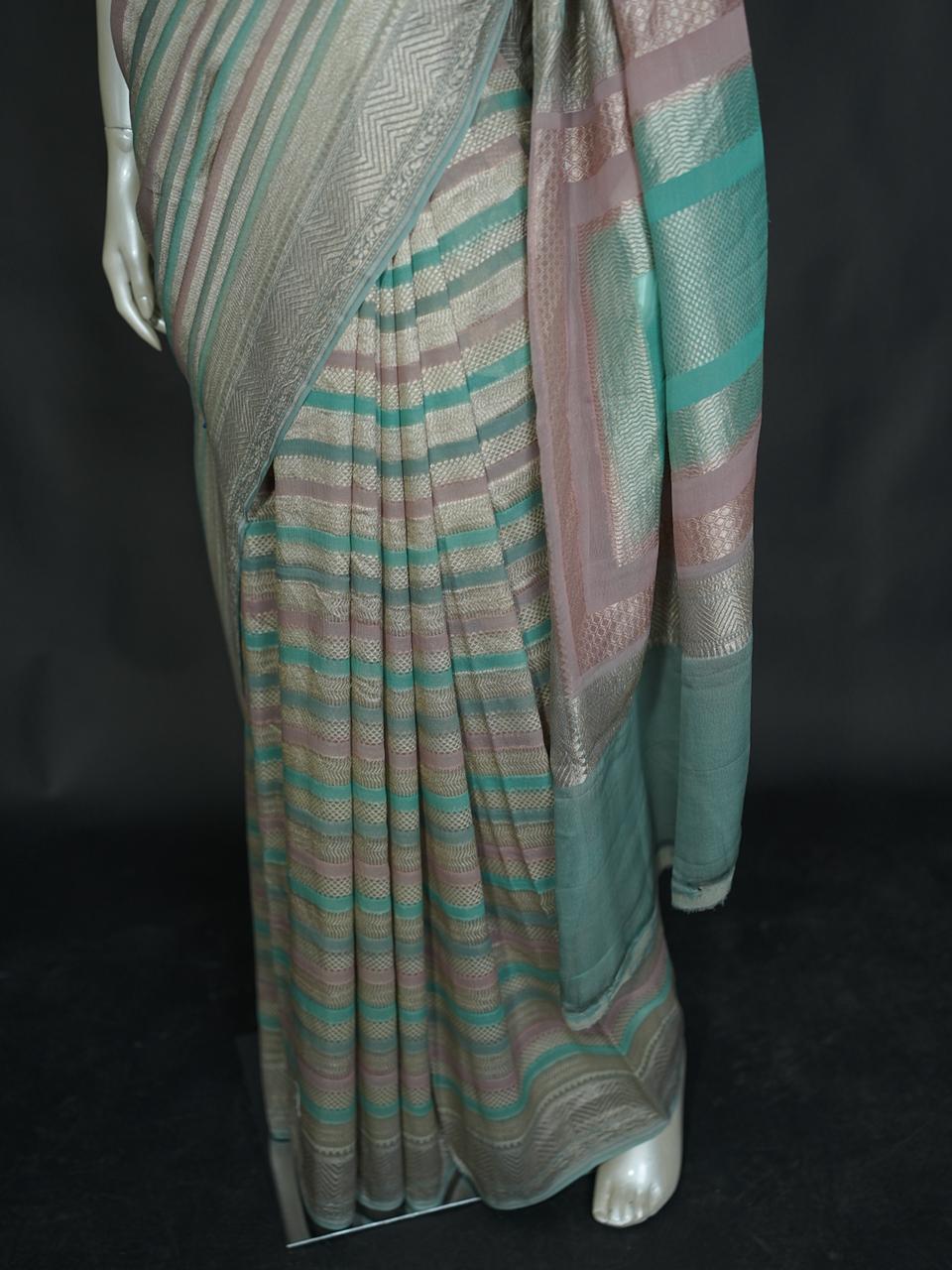 Banarasi Georgette Saree TSA3947