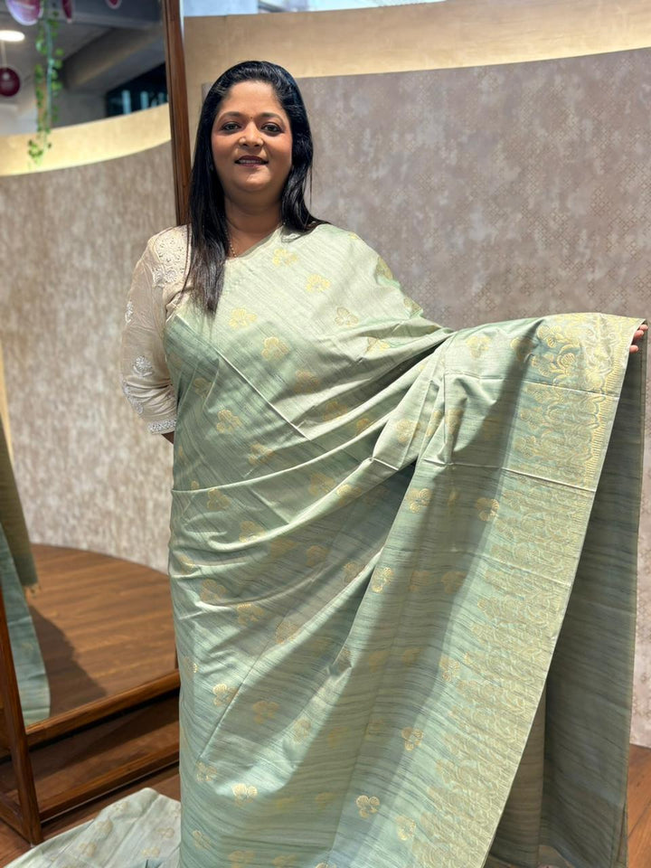 Semi-Silk Saree TSA3948