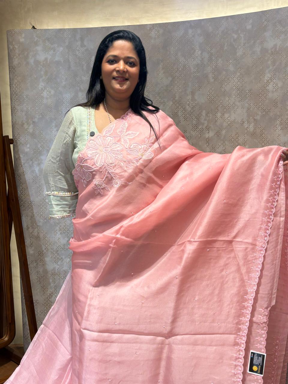 Organza Saree TSA3954