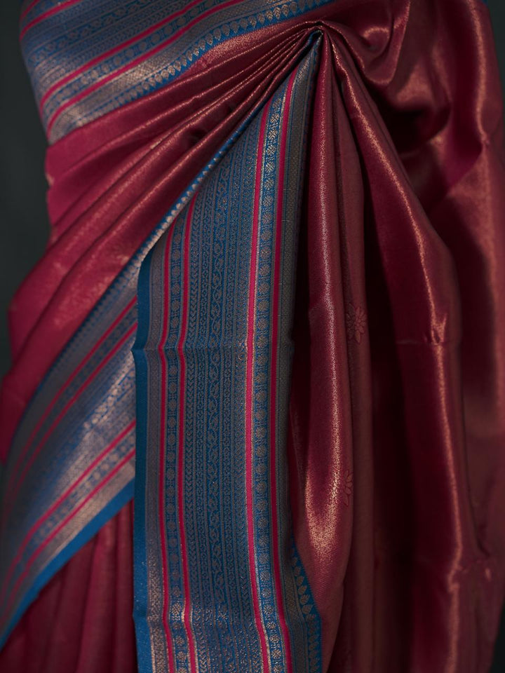 Semi-Silk Saree TSA3955