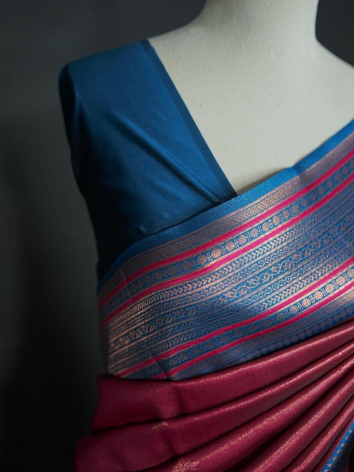Semi-Silk Saree TSA3955
