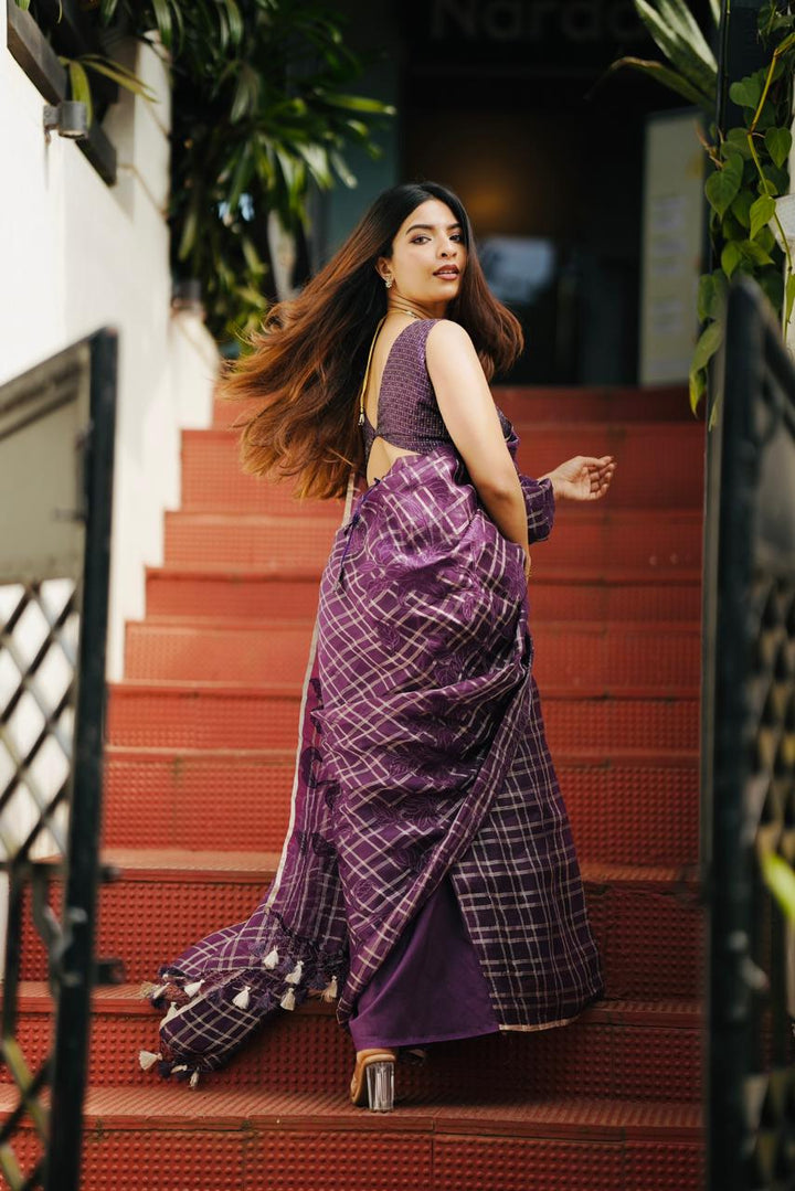 Organza Saree TSA419