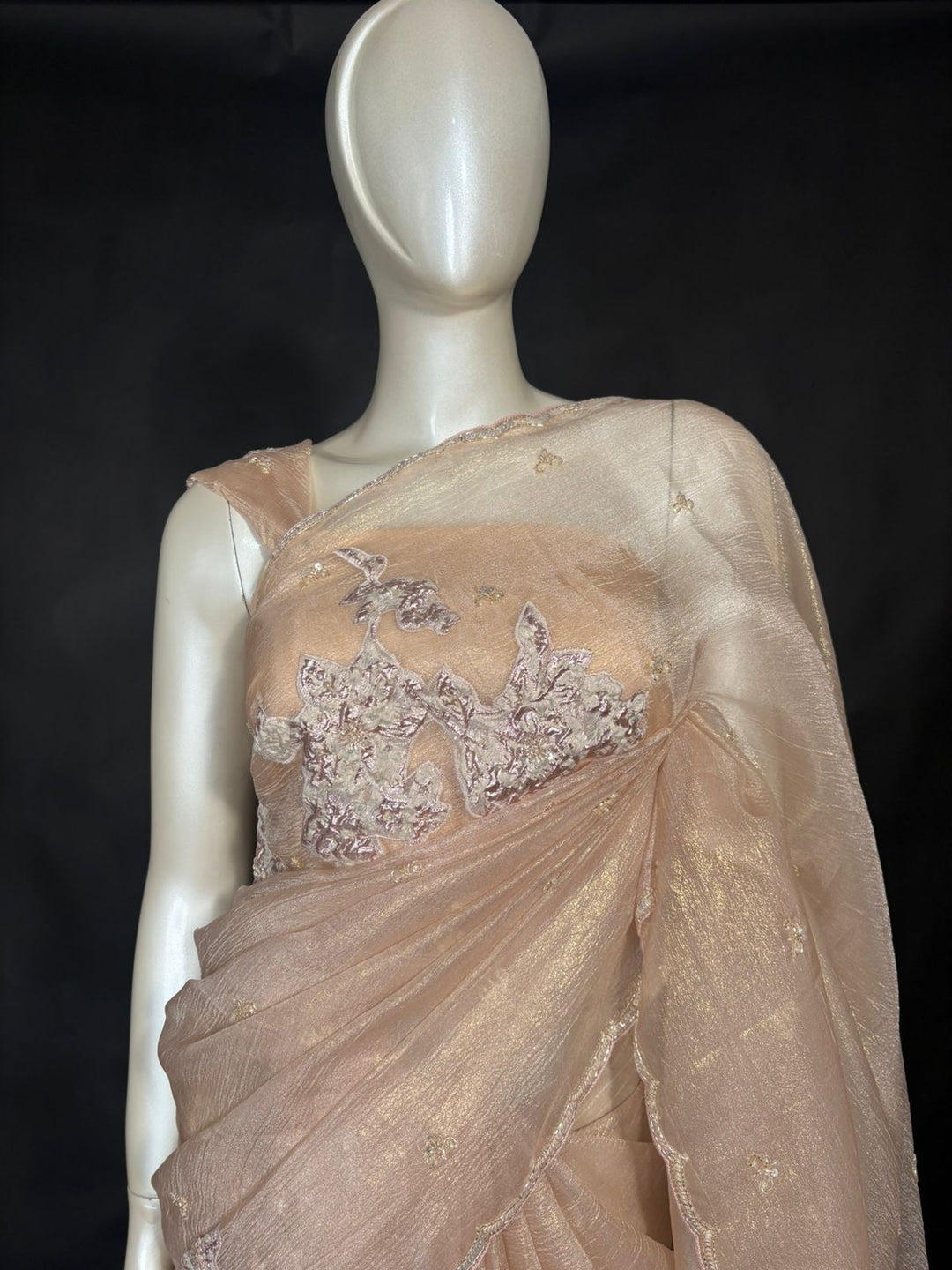 Turkish Organza Saree TSA3987