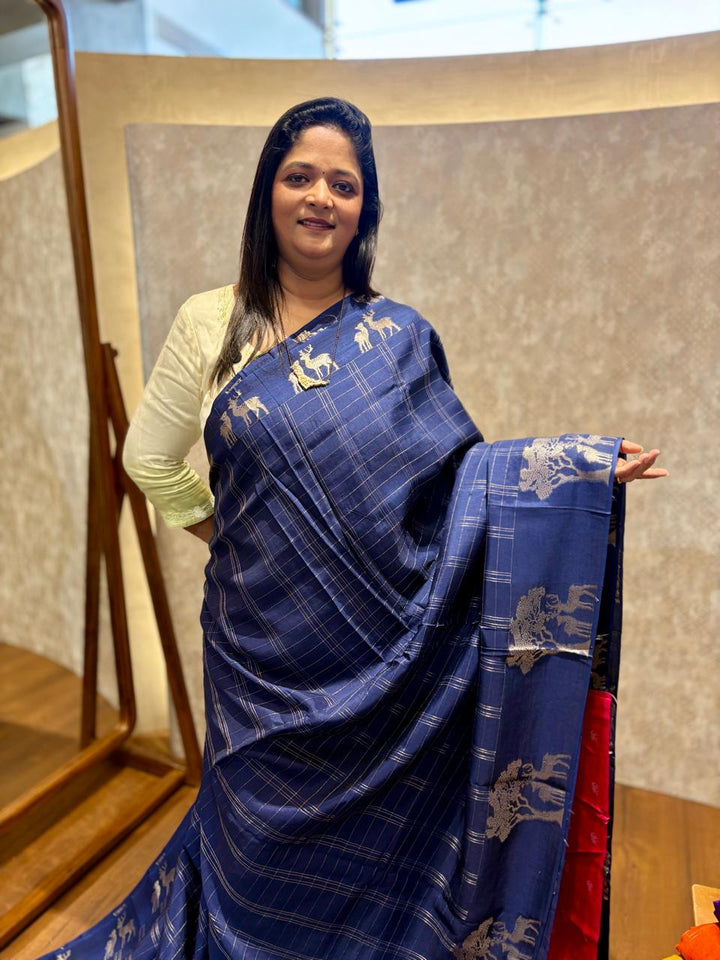 Crepe silk saree TSA3998