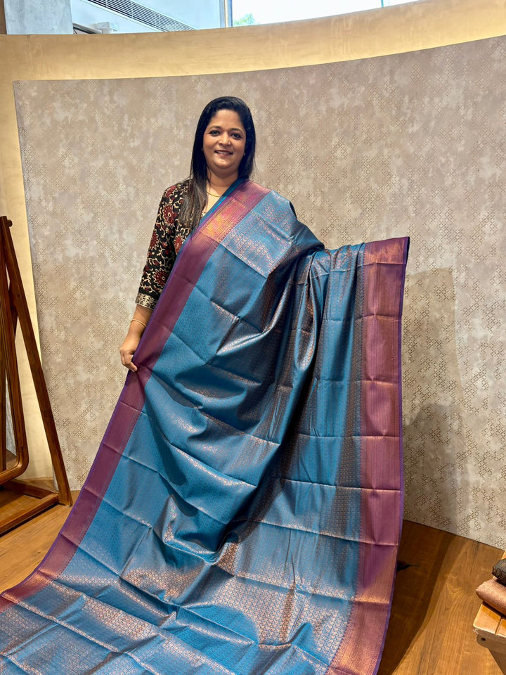 Semi-Silk Saree TSA4011