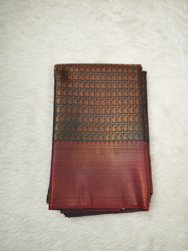 Semi-Silk Saree TSA4011
