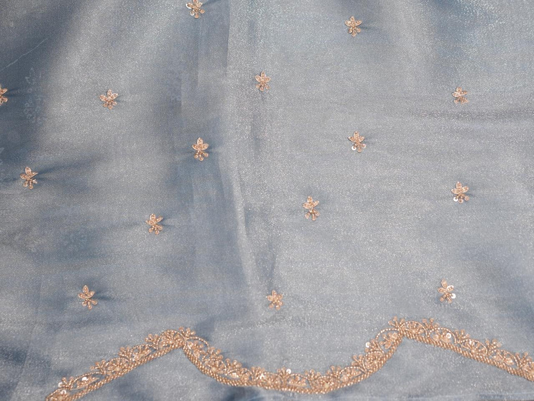 Tissue Georgette Saree TSA4012