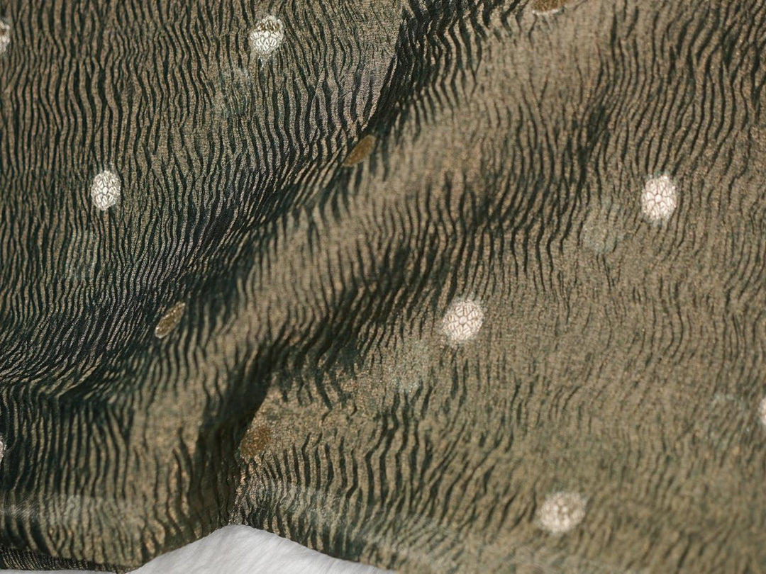 Crushed Tissue Saree TSA4016