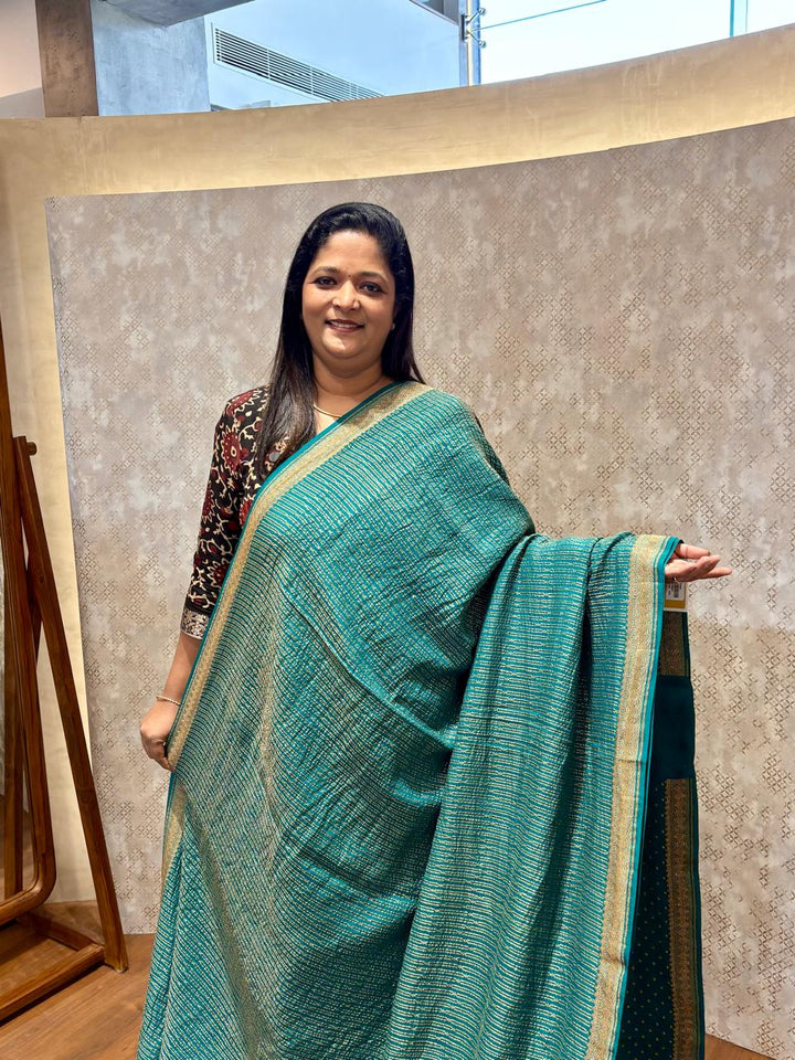 Crepe Banarasi Saree TSA4020