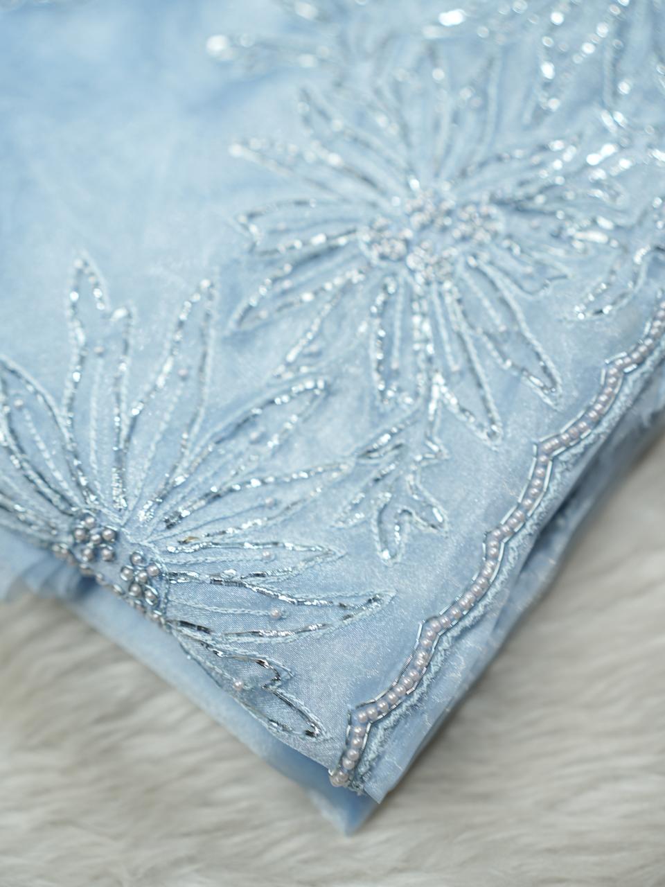 Organza Saree TSA4022