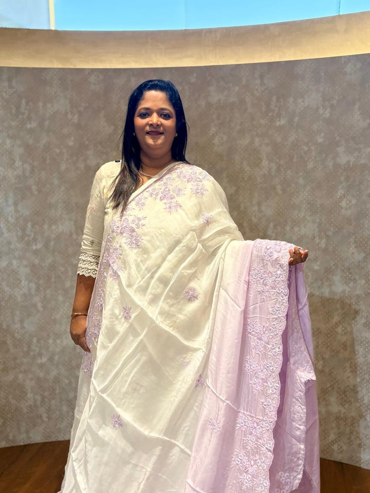 Organza Saree TSA4093