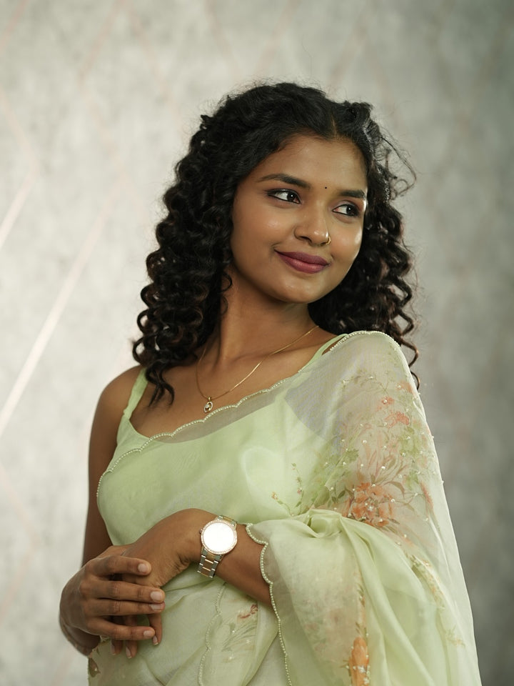 Organza Saree TSA426