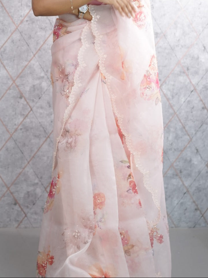 Organza Saree TSA428