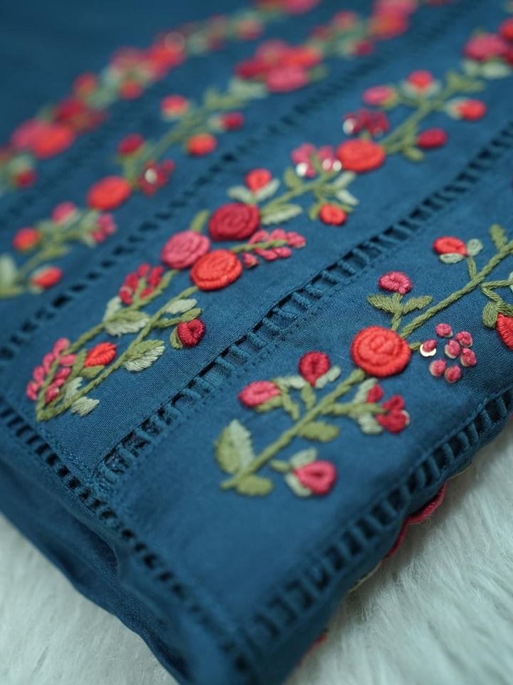 Satin Crepe Salwar TSS4185