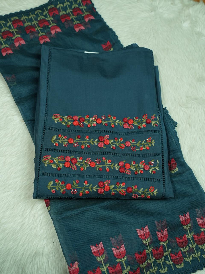 Satin Crepe Salwar TSS4185