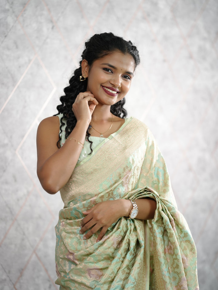 Soft Banarasi Silk Saree TSA431