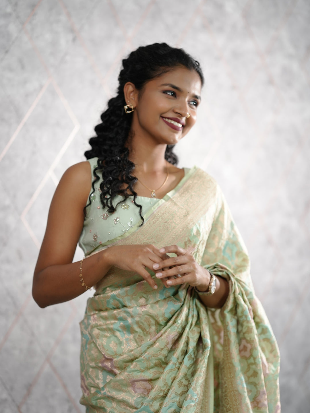 Soft Banarasi Silk Saree TSA431