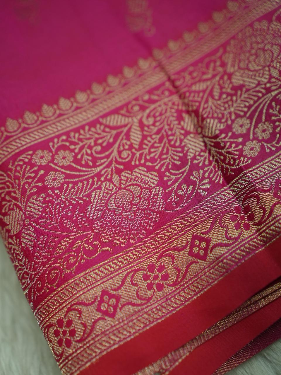 Semi-Silk Saree TSA4192