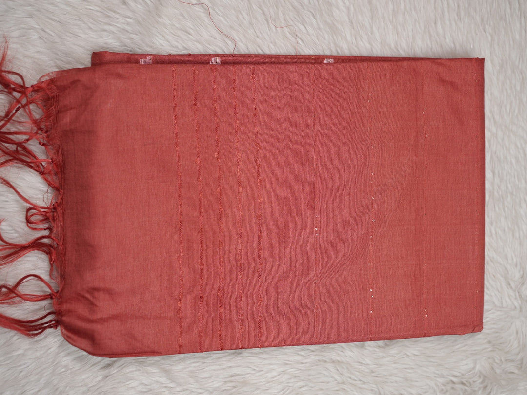 Linen Cotton Saree TSA4198