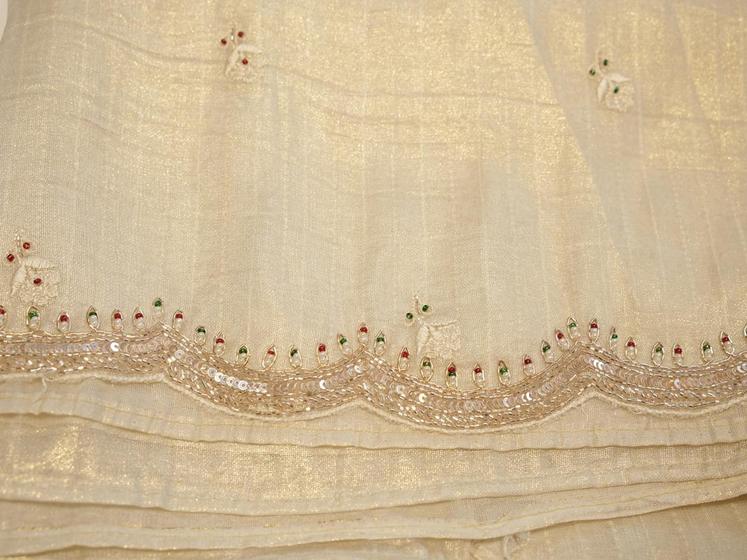 Tissue Organza Saree TSA4232