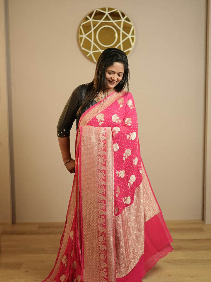 Banarasi Georgette Saree TSA4265