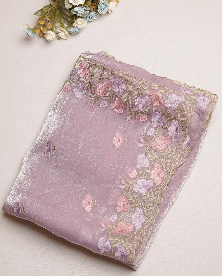 Organza Saree TSA833