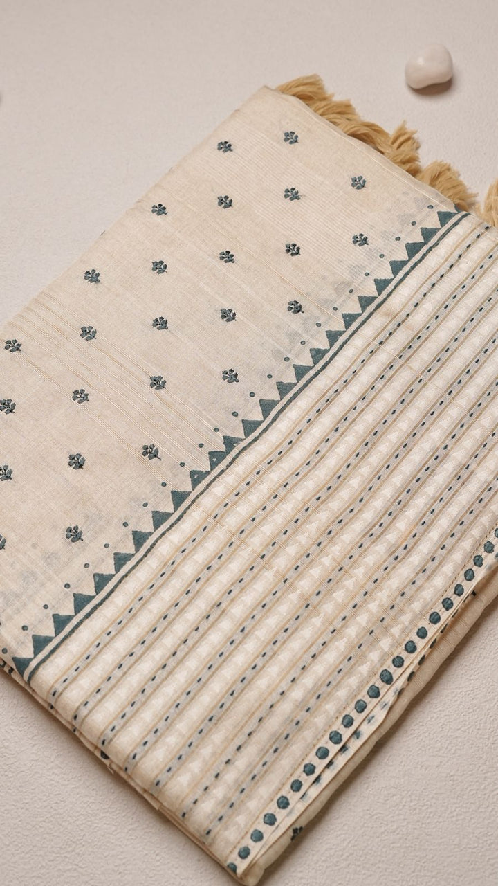 Semi -Tussar Saree TSA4292