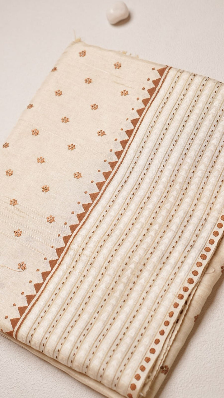 Semi -Tussar Saree TSA4292