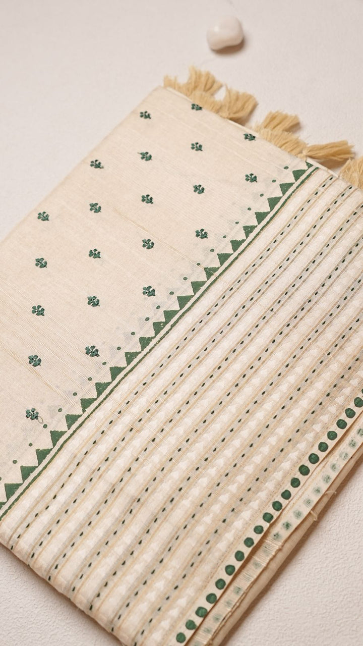 Semi -Tussar Saree TSA4292