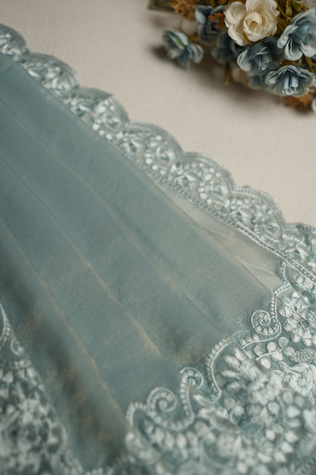 Shimmer Organza Saree  TSA4310