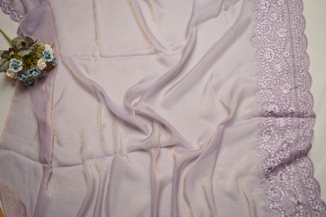 Shimmer Organza Saree  TSA4310