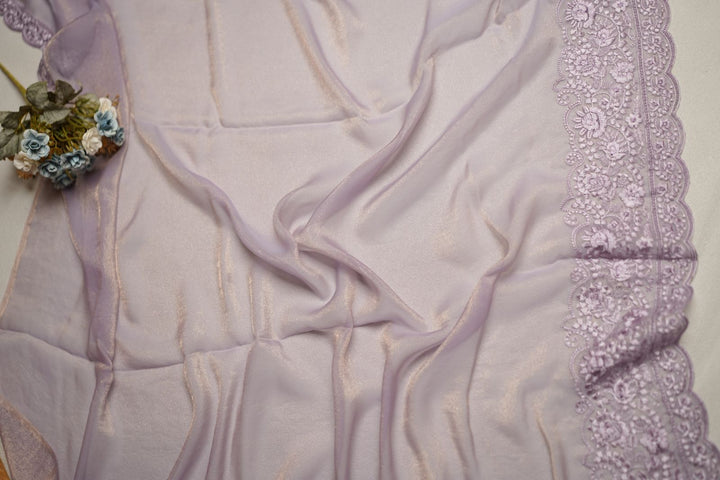 Shimmer Organza Saree  TSA4310