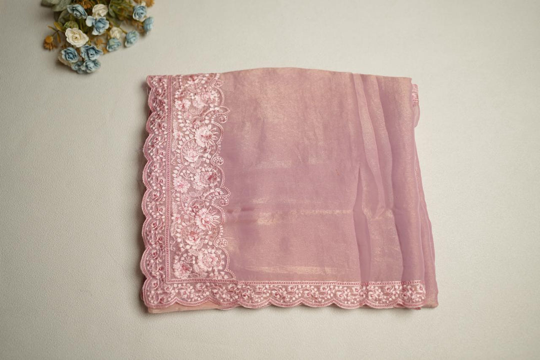 Shimmer Organza Saree  TSA4310