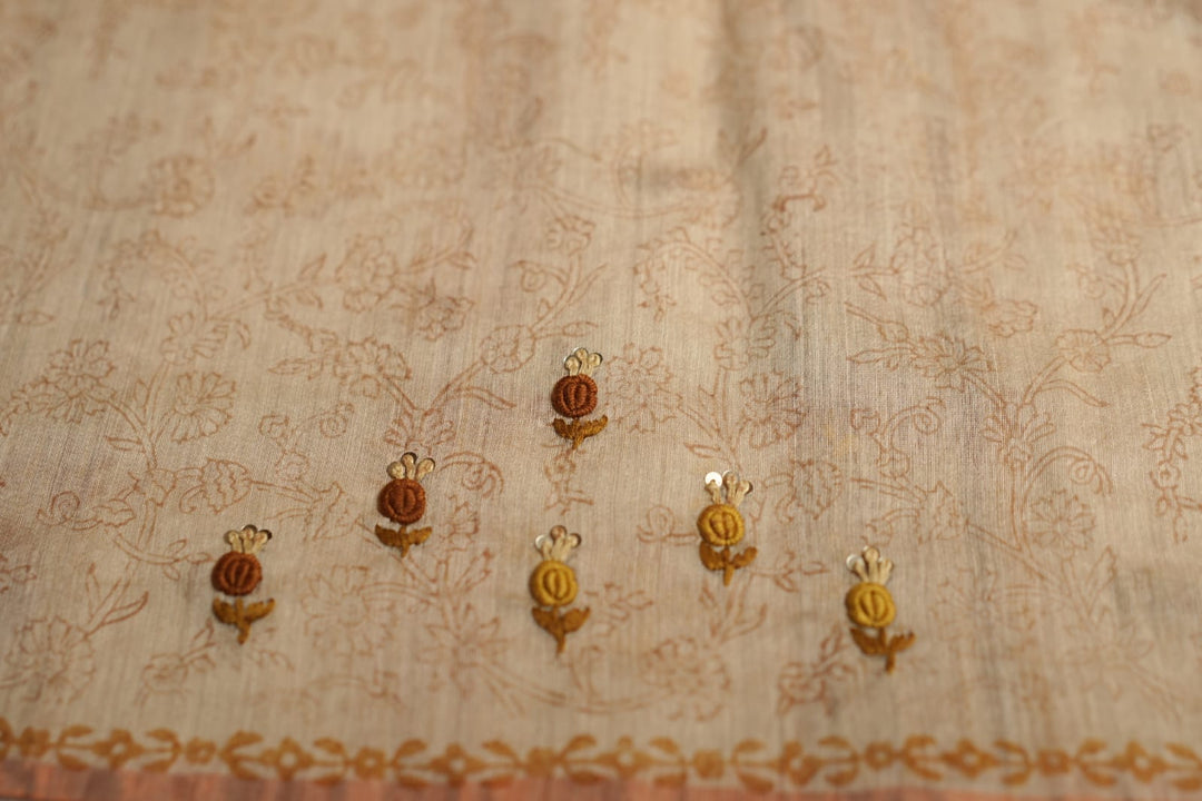 Muga Tussar Saree TSA4312