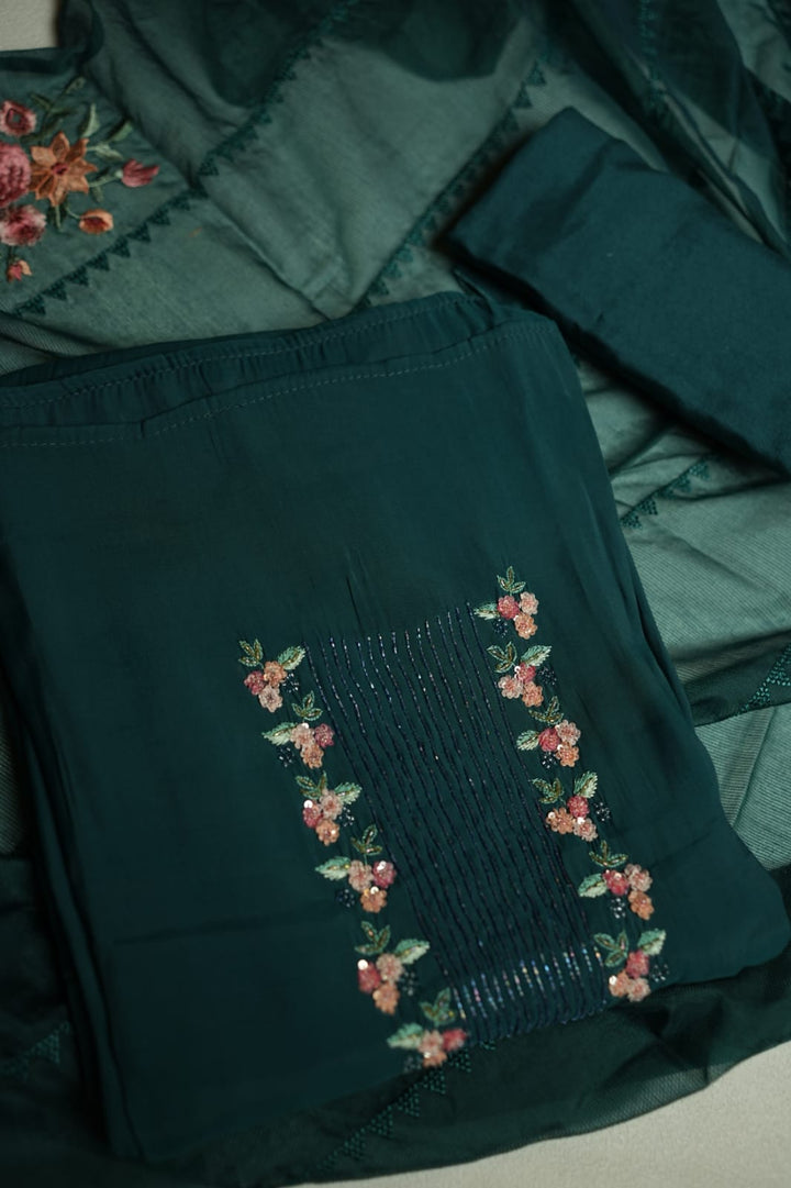 Satin Crepe Salwar TSS602