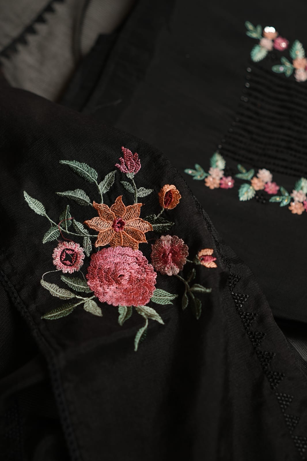 Satin Crepe Salwar TSS602