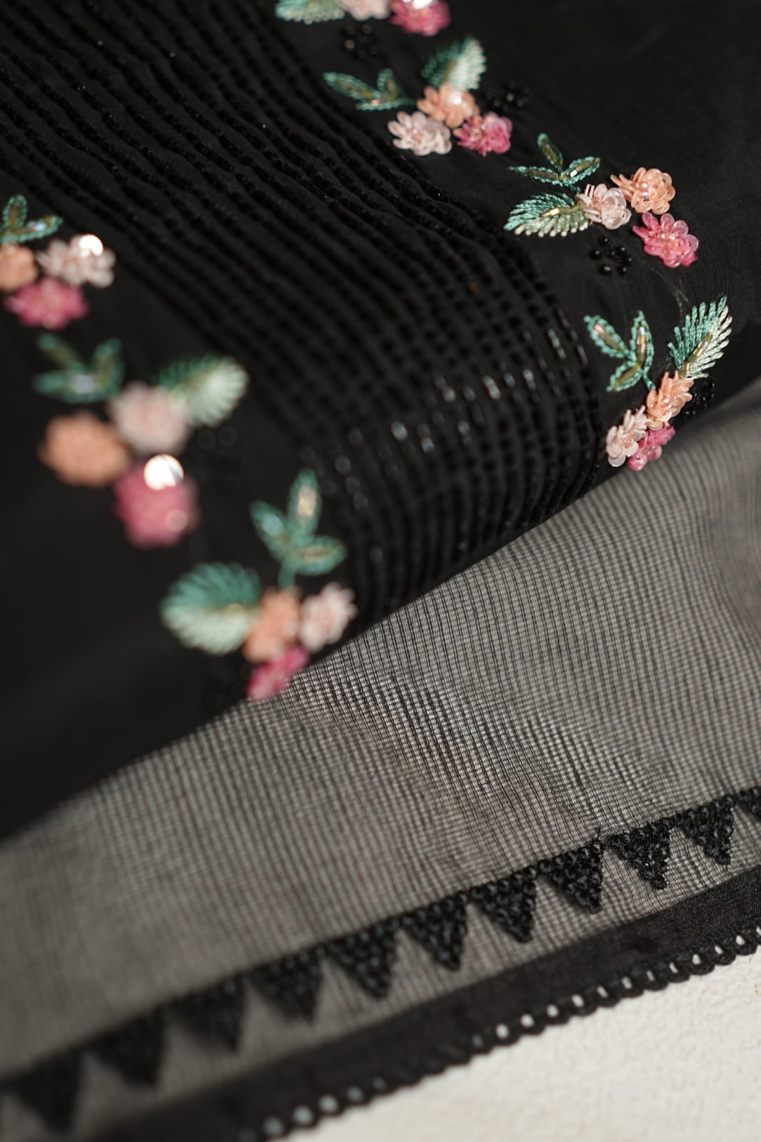 Satin Crepe Salwar TSS602