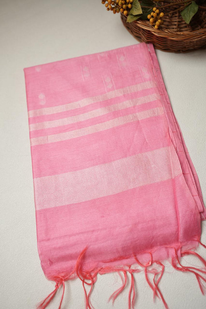 Linen Cotton Saree TSA4314