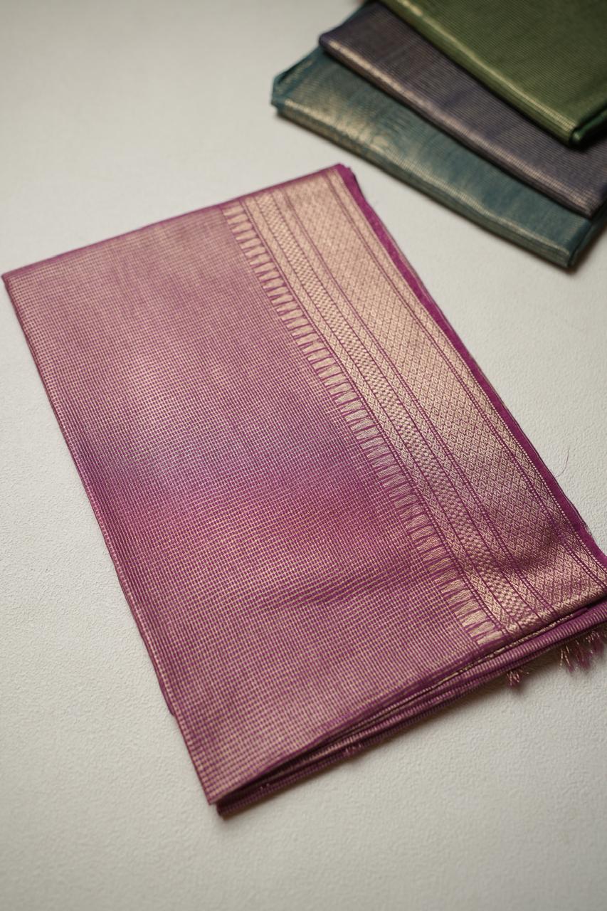 Linen Cotton Saree TSA4316