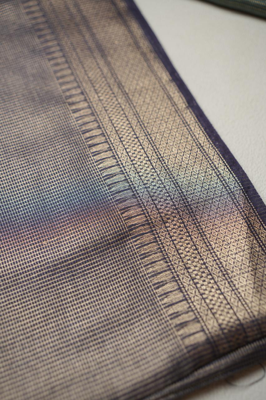 Linen Cotton Saree TSA4316