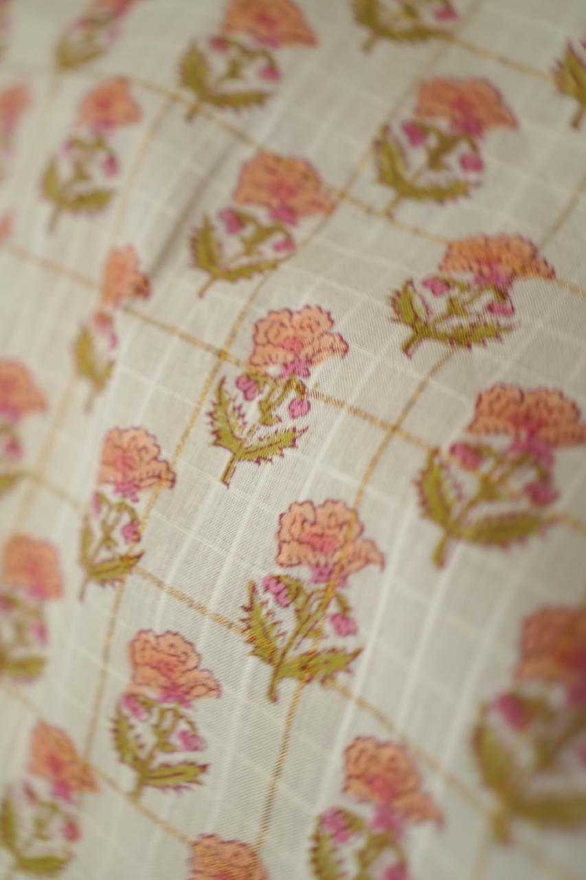 Printed Cotton Material TRF608 Print 2