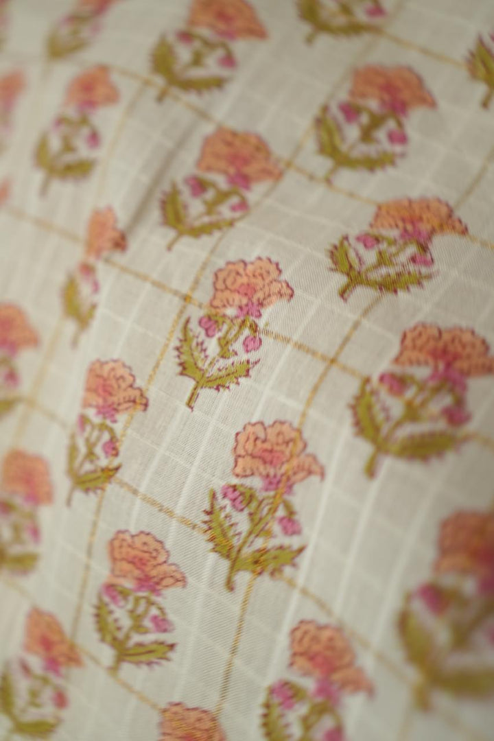 Printed Cotton Material TRF608 Print 2