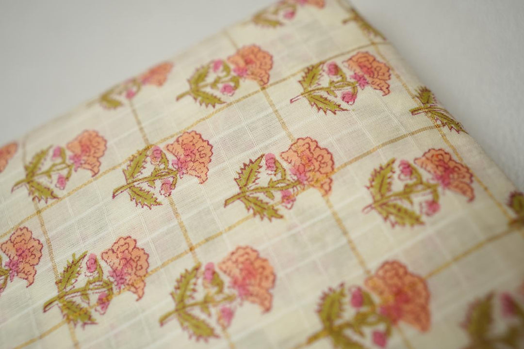 Printed Cotton Material TRF608 Print 2