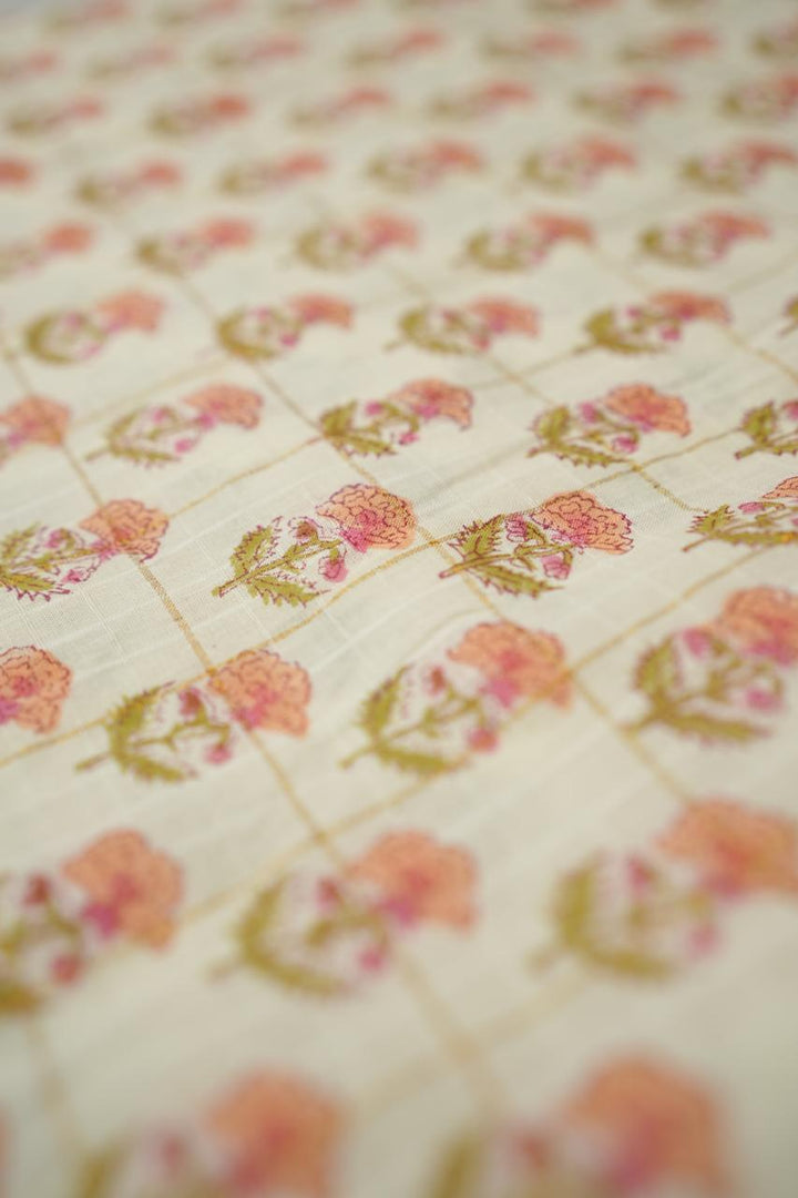 Printed Cotton Material TRF608 Print 2