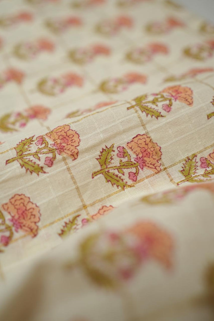 Printed Cotton Material TRF608 Print 2